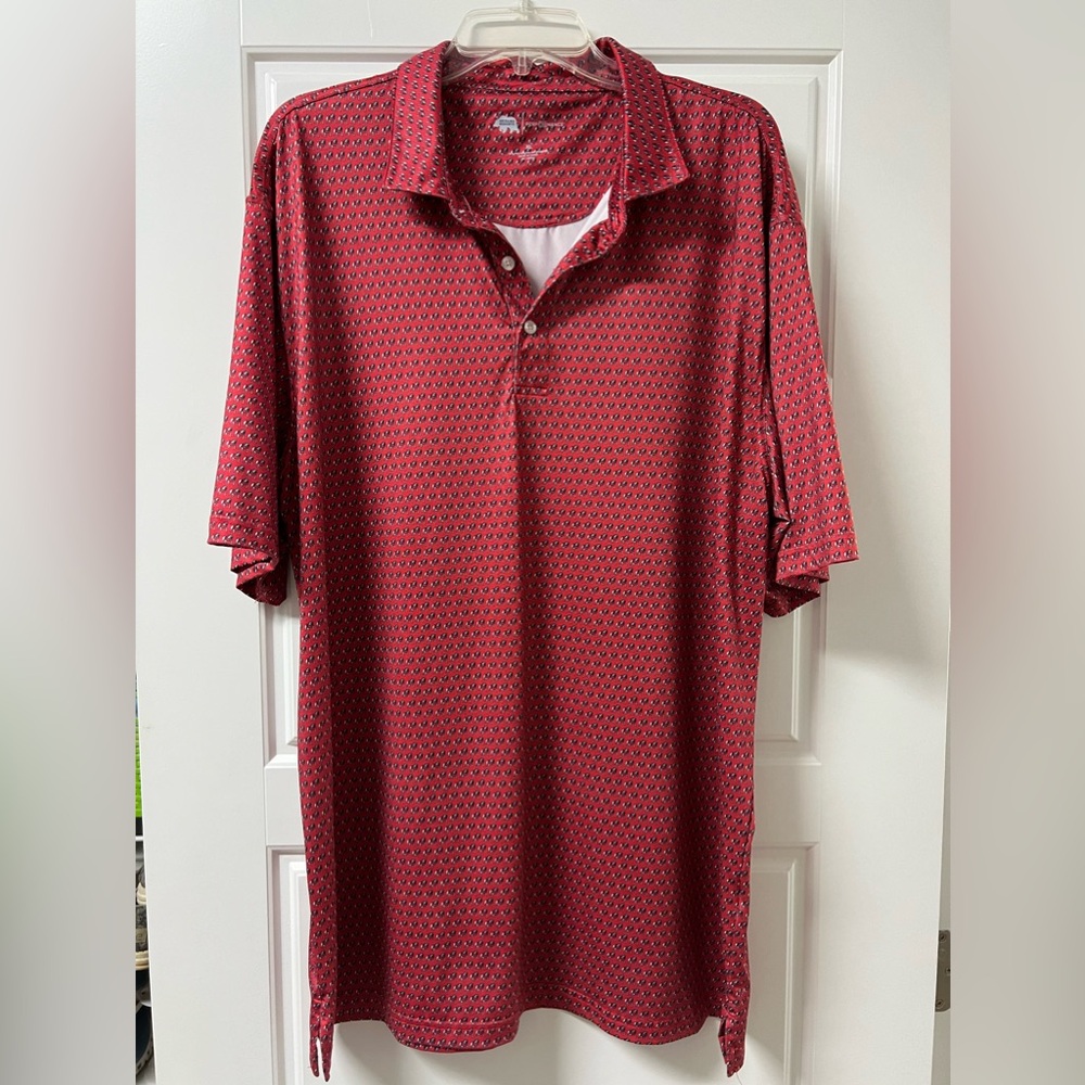 Onward Reserve Standing Bulldog Printed Polo NWOT